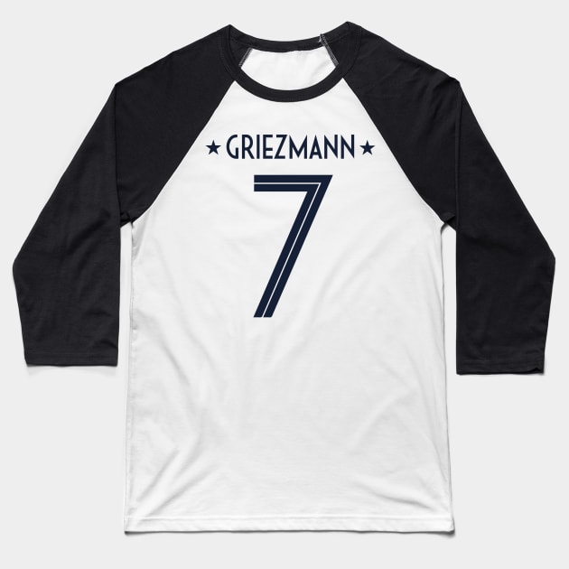 Griezmann France 2 star Baseball T-Shirt by Alimator